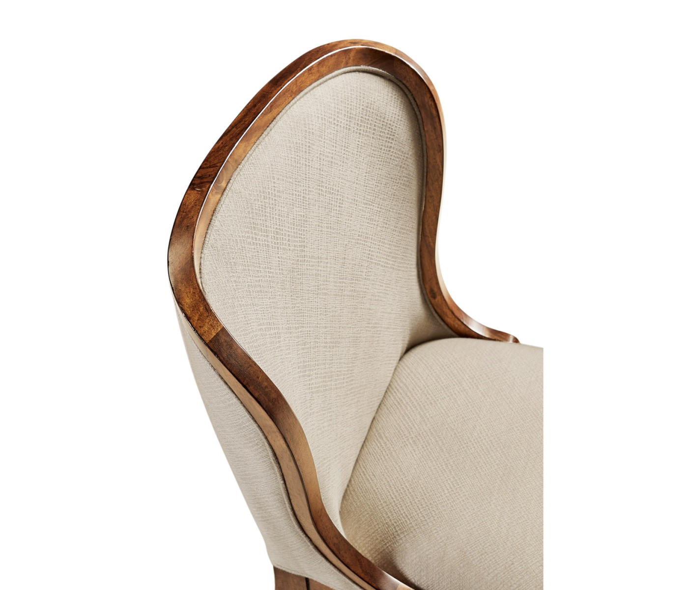 Low Curved Back Dining Side Chair