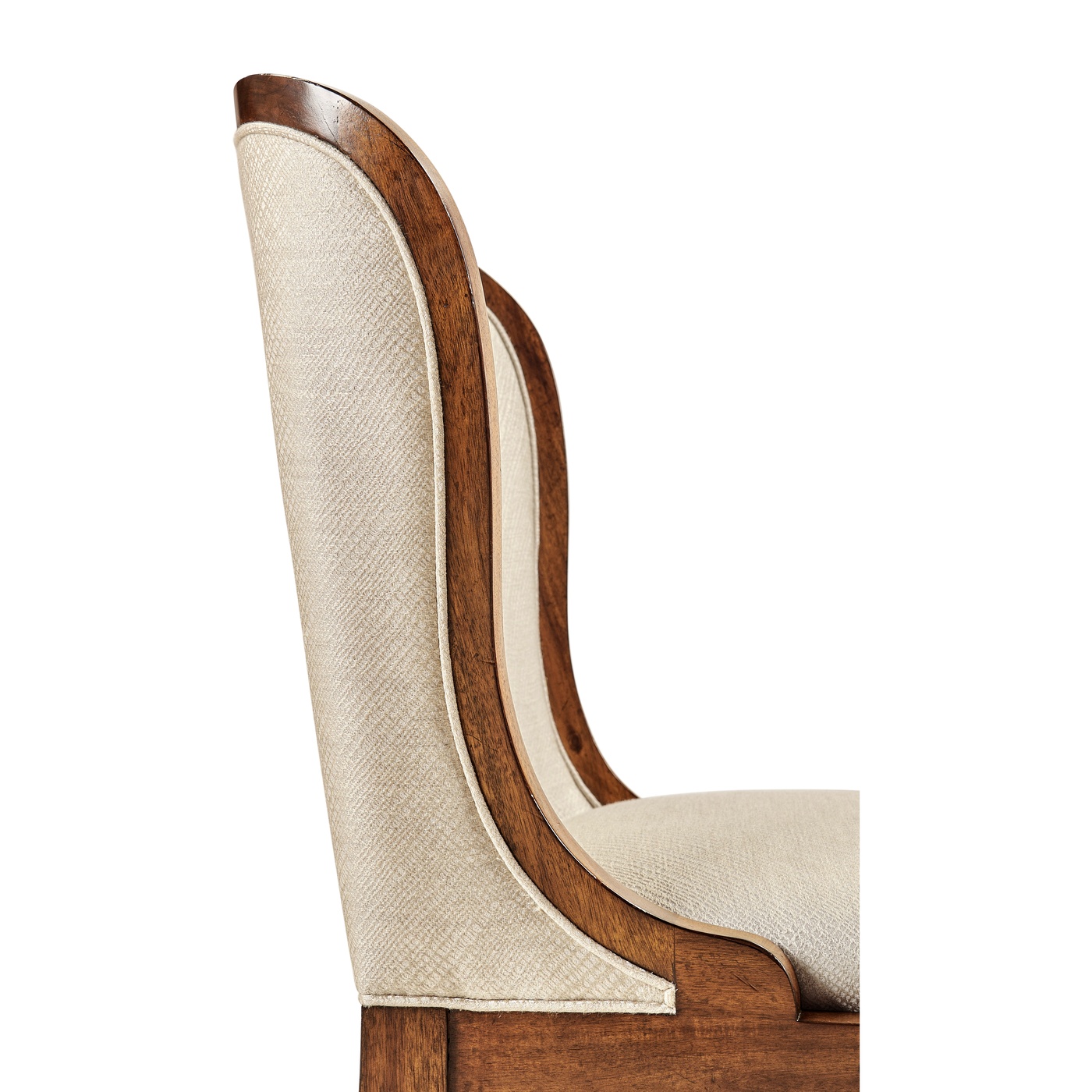 Low Curved Back Dining Side Chair