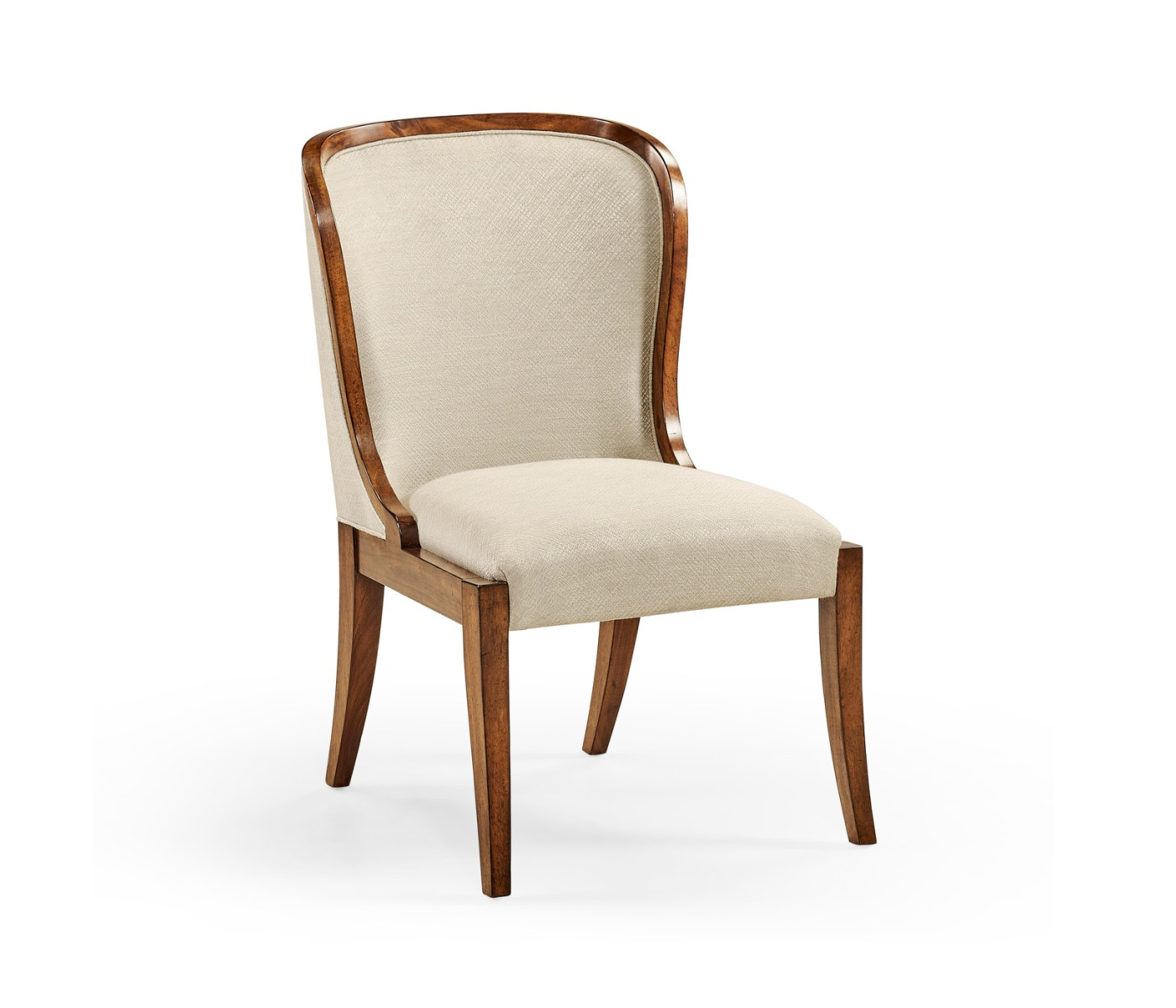 Low Curved Back Dining Side Chair
