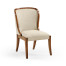 Low Curved Back Dining Side Chair
