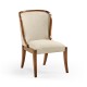 Low Curved Back Dining Side Chair