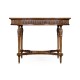 Napoleon III style circular centre table with fine inlay