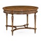 Napoleon III style circular centre table with fine inlay