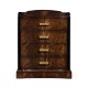 Biedermeier Style Mahogany Bedside Chest of Drawers