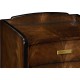 Biedermeier Style Mahogany Bedside Chest of Drawers