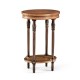 Napoleon III style oval wine table with fine inlay