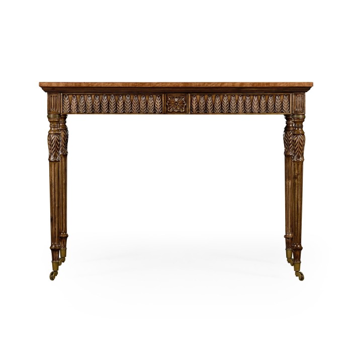 Napoleon III style bureau plat with fine inlay