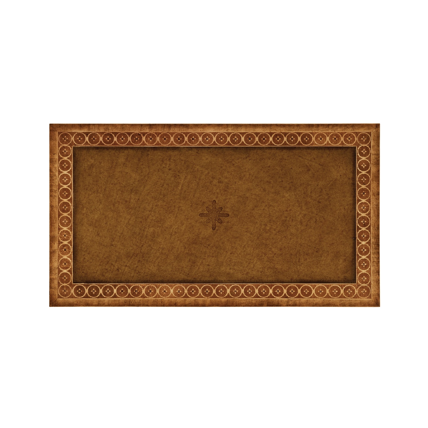 Napoleon III style bureau plat with fine inlay