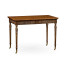 Napoleon III style bureau plat with fine inlay
