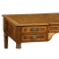 Sheraton style walnut bureau plat