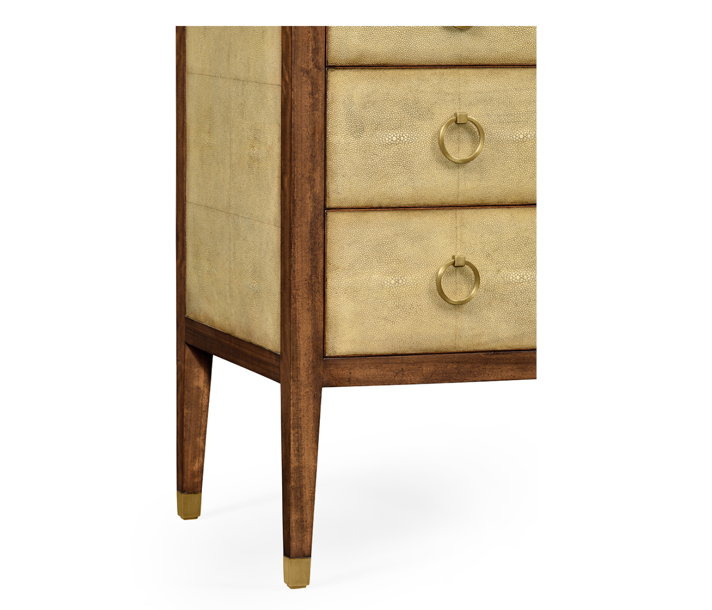 Ivory Shagreen Double Chest of Drawers