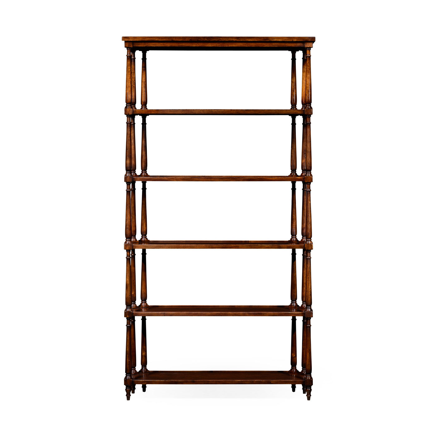 Five Tier Étagère with Triple Column Supports