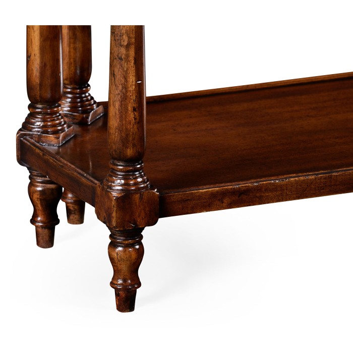 Five Tier Étagère with Triple Column Supports