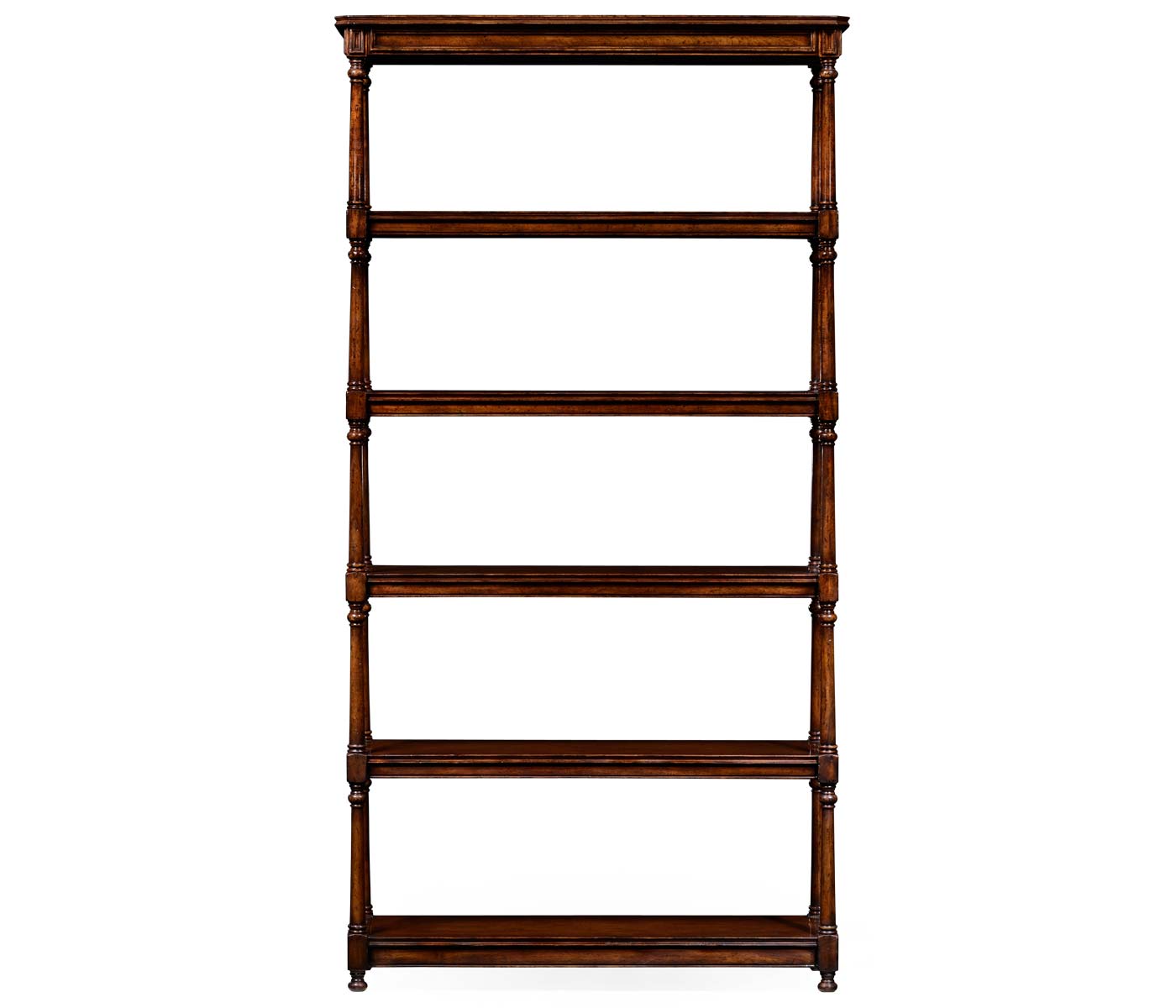 Five Tier Étagère with Double Column Supports