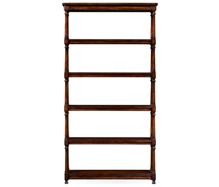 Five Tier Étagère with Double Column Supports