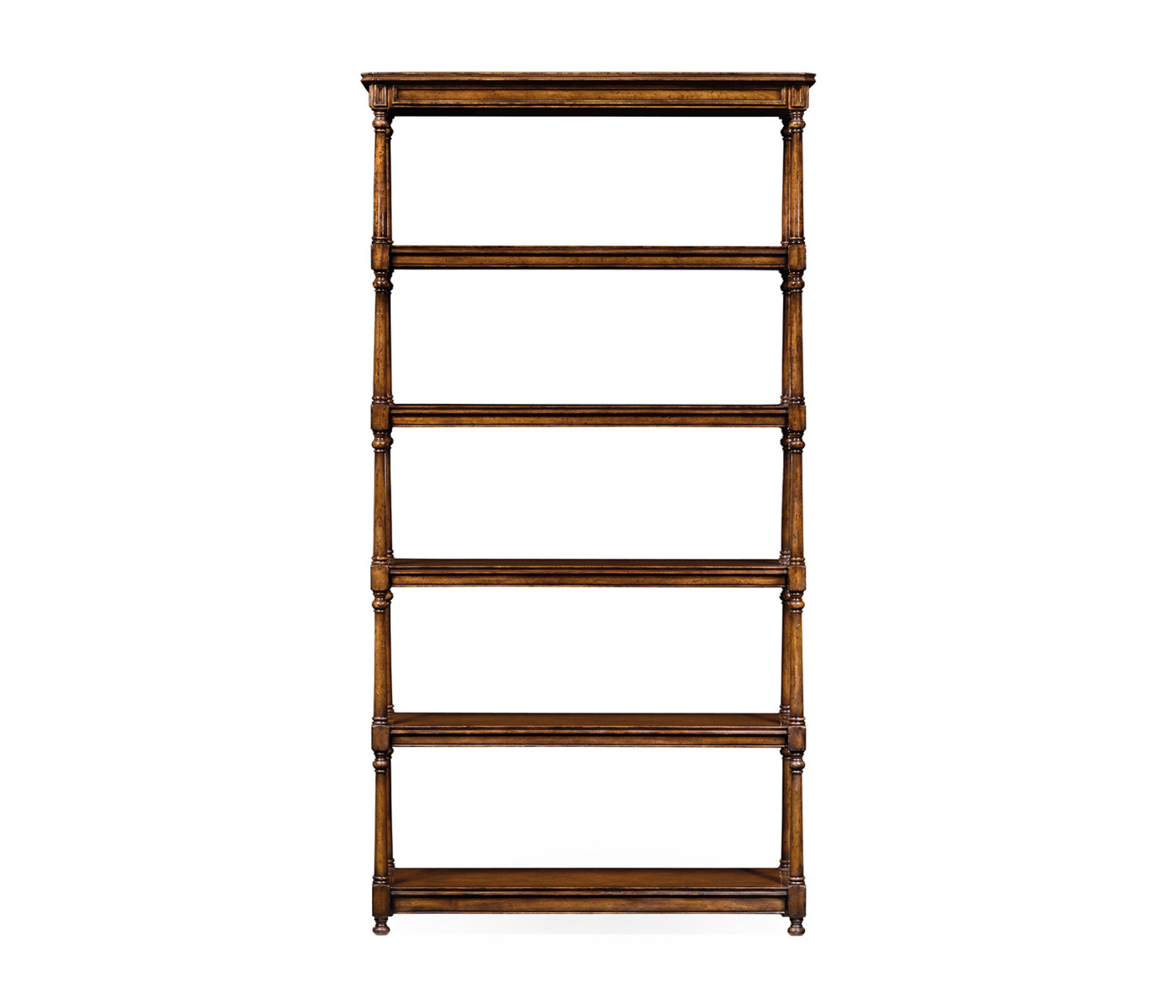 Five Tier Étagère with Double Column Supports