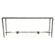Hammered Anitque Black Brass Rectangular Coffee Table