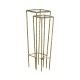 Brass hammered nesting tables