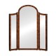 Art Deco style full length triple dressing mirror (High lustre)