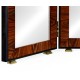 Art Deco style full length triple dressing mirror (High lustre)