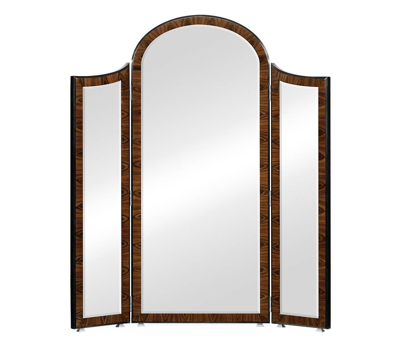 Art Deco style full length triple dressing mirror (High lustre)