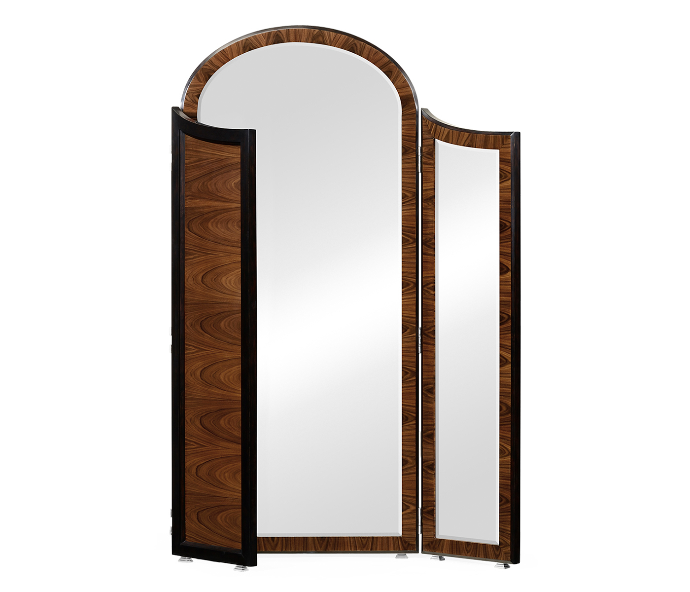 Art Deco style full length triple dressing mirror (High lustre)