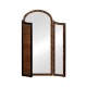 Art Deco style full length triple dressing mirror (High lustre)