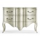 Peble grey - French provincial style chest of drawers