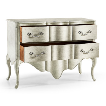 Peble grey - French provincial style chest of drawers