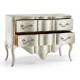 Peble grey - French provincial style chest of drawers