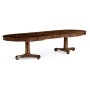 Traditional Mahogany Biedermeier Style Dining Table 88