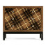 Hand Inlaid Tartan Low Chest