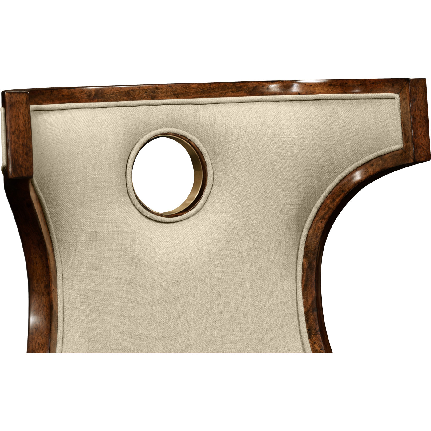 Greek Revival Biedermeier Mahogany Arm Chair