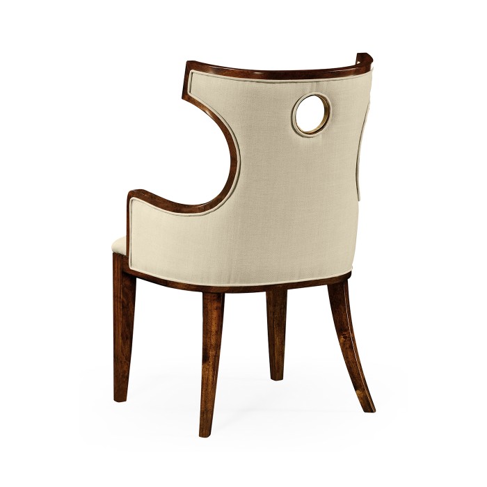 Greek Revival Biedermeier Mahogany Arm Chair