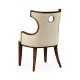 Greek Revival Biedermeier Mahogany Arm Chair