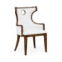 Greek Revival Biedermeier Mahogany Arm Chair