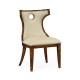 Greek Revival Biedermeier Mahogany Side Chair