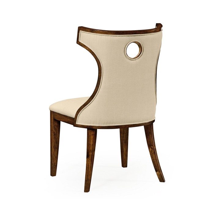 Greek Revival Biedermeier Mahogany Side Chair