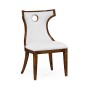 Greek Revival Biedermeier Mahogany Side Chair