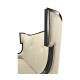 Greek Key Design Black Biedermeier Settee