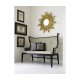 Greek Key Design Black Biedermeier Settee