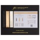 Luxe collection cardboard table display