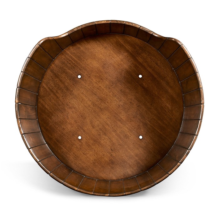 Medium Walnut Wooden Dog Bed
