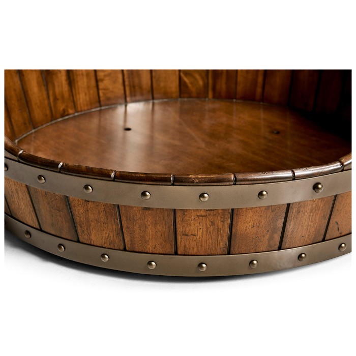 Medium Walnut Wooden Dog Bed