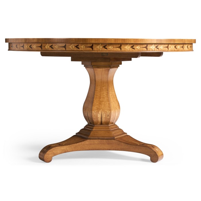 Sheraton style flip top centre table