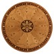 Sheraton style flip top centre table
