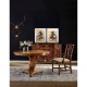 Sheraton style flip top centre table