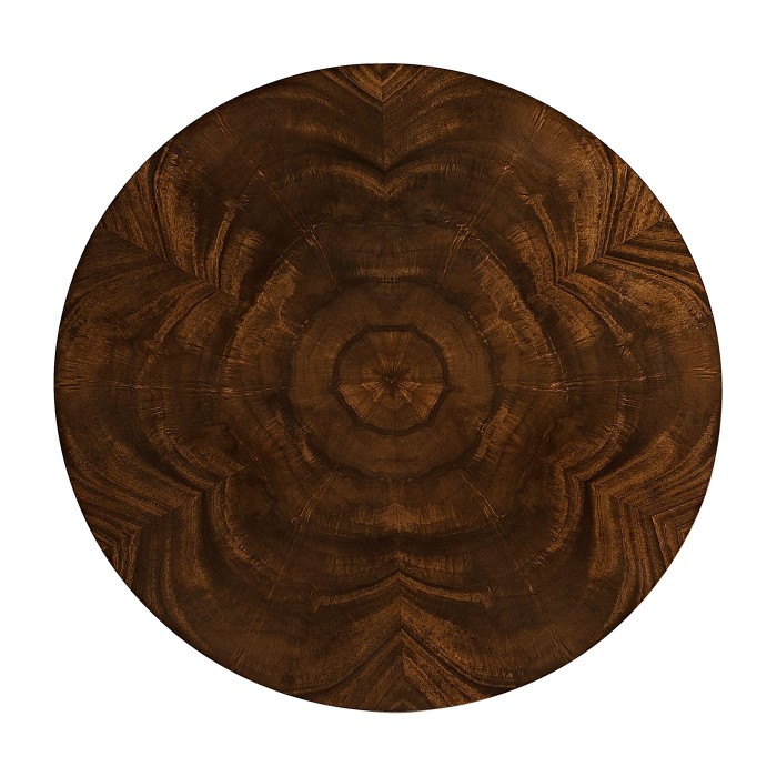 Mahogany Centre Table with Gilded Lions Paw Feet