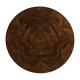 Mahogany Centre Table with Gilded Lions Paw Feet