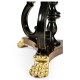 Mahogany Centre Table with Gilded Lions Paw Feet